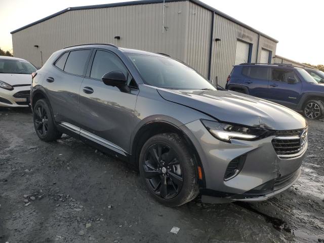 LRBFZNR43MD057650 - 2021 BUICK ENVISION ESSENCE ნაცრისფერი ფოტო 4