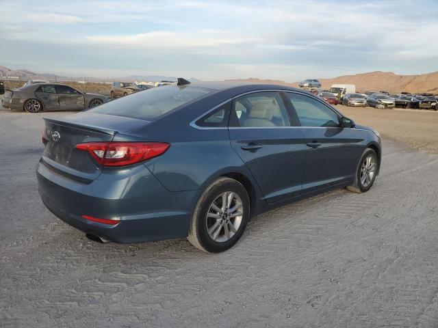 5NPE24AF8HH595477 - 2017 HYUNDAI SONATA SE BLUE photo 3