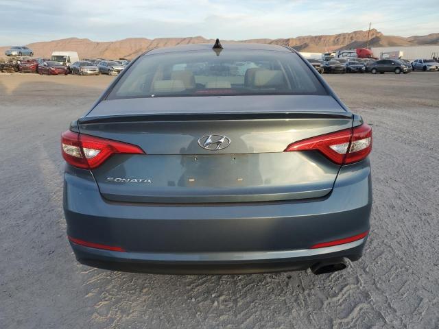 5NPE24AF8HH595477 - 2017 HYUNDAI SONATA SE BLUE photo 6