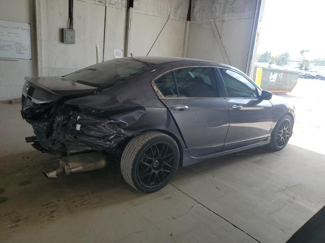 1HGCR2F51HA186592 - 2017 HONDA ACCORD SPORT GRAY photo 3