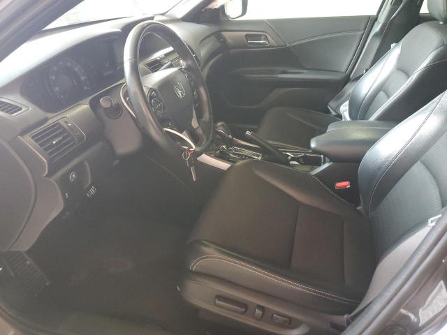 1HGCR2F51HA186592 - 2017 HONDA ACCORD SPORT GRAY photo 7