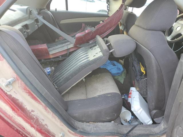 1G1ZC5E05CF332711 - 2012 CHEVROLET MALIBU 1LT MAROON photo 10