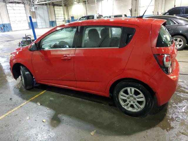 1G1JC6SH2D4103364 - 2013 CHEVROLET SONIC LT RED photo 2