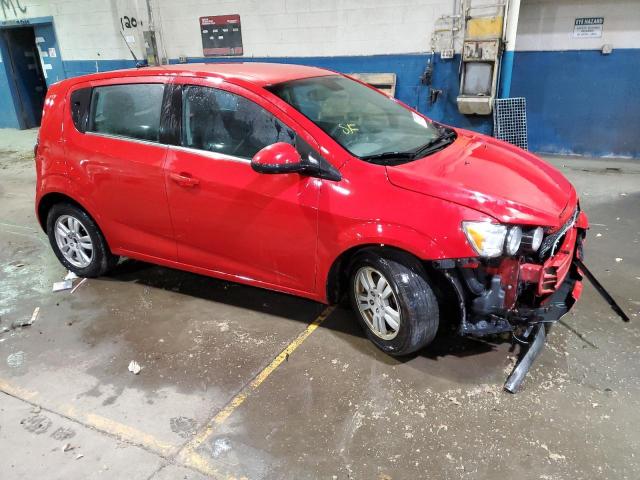 1G1JC6SH2D4103364 - 2013 CHEVROLET SONIC LT RED photo 4