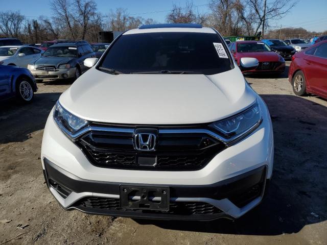 2HKRW2H57NH661228 - 2022 HONDA CR-V EX WHITE photo 5