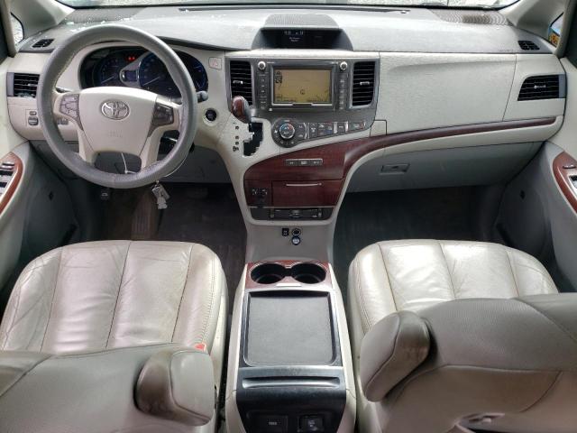 5TDYK3DC4BS171921 - 2011 TOYOTA SIENNA XLE BLACK photo 8