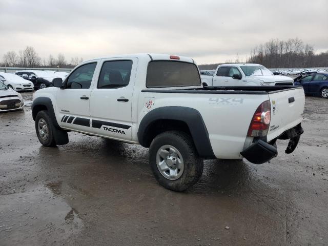 5TFLU4ENXBX013894 - 2011 TOYOTA TACOMA DOUBLE CAB WHITE photo 2