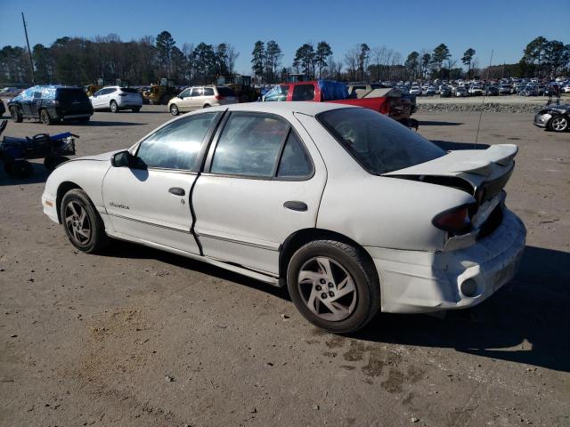 1G2JB524817388927 - 2001 PONTIAC SUNFIRE SE WHITE photo 2