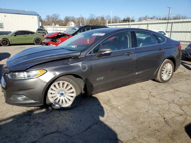 3FA6P0PU1GR294202 - 2016 FORD FUSION SE PHEV CHARCOAL photo 1