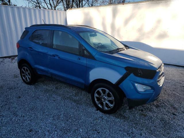 MAJ6P1UL1JC211908 - 2018 FORD ECOSPORT SE BLUE photo 4