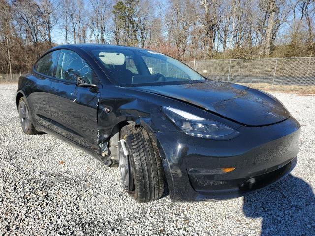5YJ3E1EB2NF285646 - 2022 TESLA MODEL 3 Чорний фото 4