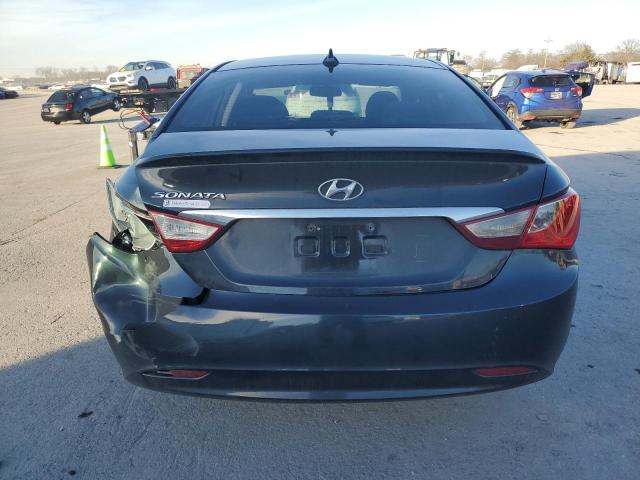 5NPEB4AC5DH631061 - 2013 HYUNDAI SONATA GLS BLUE photo 6