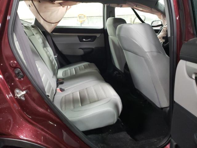 2HKRW6H33JH233950 - 2018 HONDA CR-V LX BURGUNDY photo 10