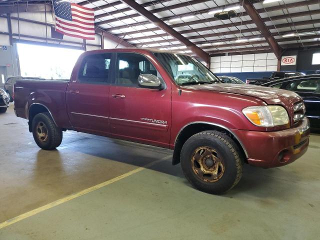 5TBDT44195S488347 - 2005 TOYOTA TUNDRA DOUBLE CAB SR5 RED photo 4