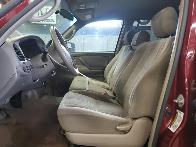 5TBDT44195S488347 - 2005 TOYOTA TUNDRA DOUBLE CAB SR5 RED photo 7