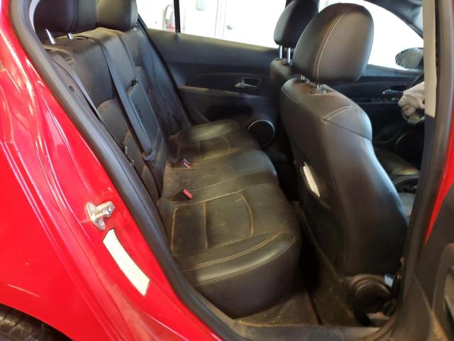 1G1PG5SB0F7253737 - 2015 CHEVROLET CRUZE LTZ RED photo 10