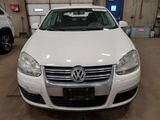 3VWJM71K09M033606 - 2009 VOLKSWAGEN JETTA S WHITE photo 5