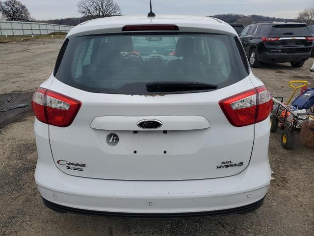 1FADP5BU1FL117934 - 2015 FORD C-MAX SEL WHITE photo 6