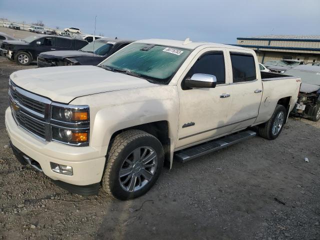 3GCUKTECXFG125835 - 2015 CHEVROLET SILVERADO K1500 HIGH COUNTRY WHITE photo 1