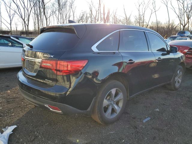 5FRYD4H24EB002667 - 2014 ACURA MDX BLACK photo 3