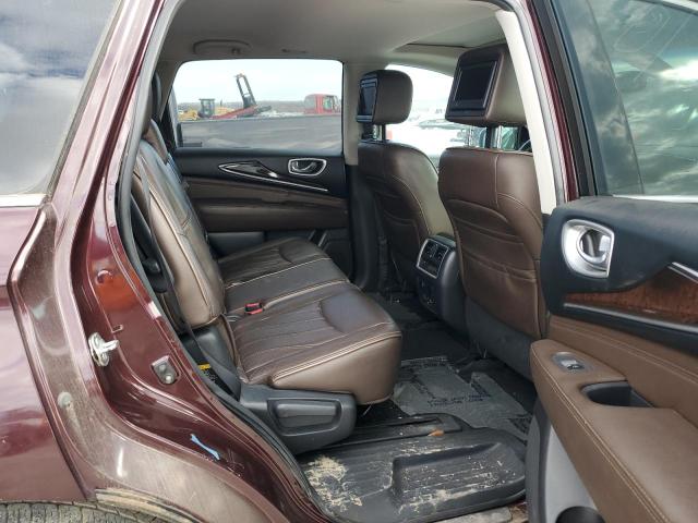 5N1AL0MM3EC500289 - 2014 INFINITI QX60 BURGUNDY photo 11