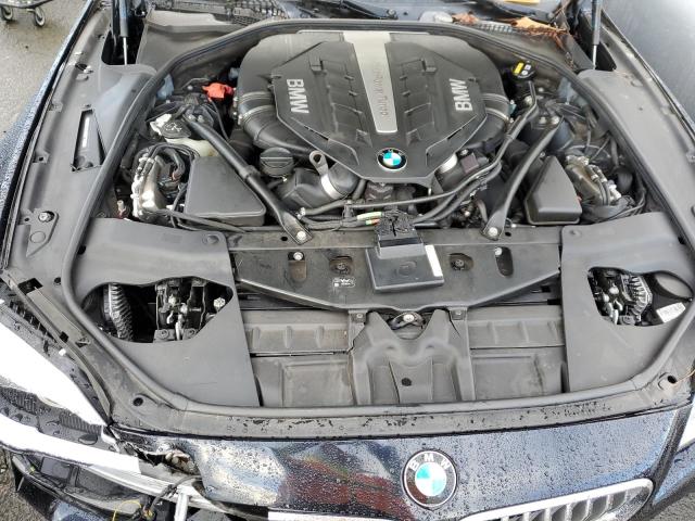 WBA6D4C56HD977660 - 2017 BMW 650 I GRAN COUPE BLUE photo 11