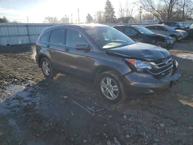 5J6RE4H79BL093338 - 2011 HONDA CR-V EXL BROWN photo 4