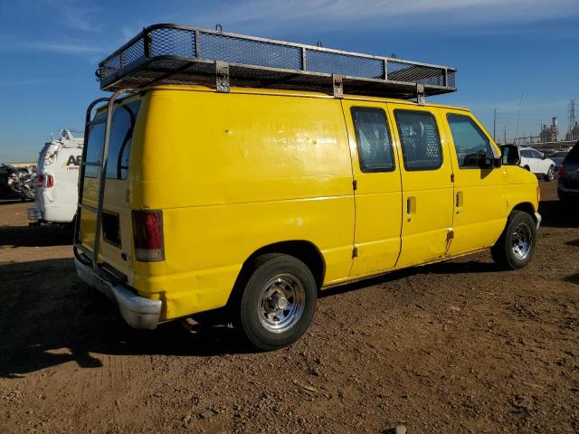 1FTEE14N9SHC06862 - 1995 FORD ECONOLINE E150 VAN YELLOW photo 3