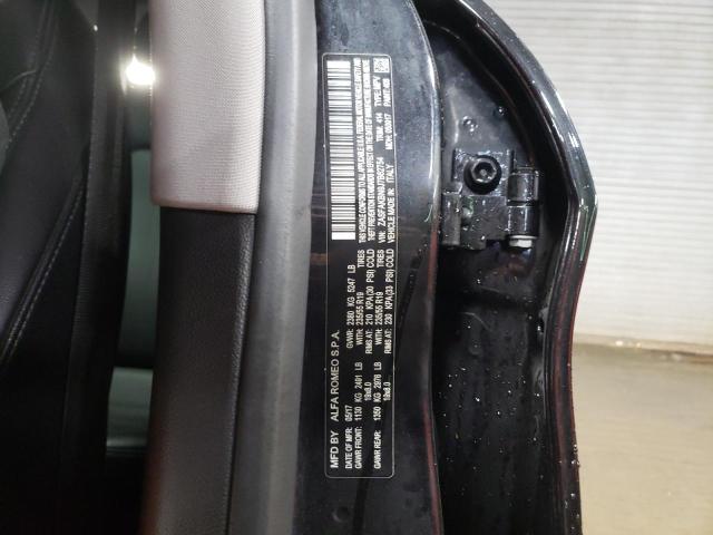 ZASFAKBN9J7B62754 - 2018 ALFA ROMEO STELVIO TI BLACK photo 13