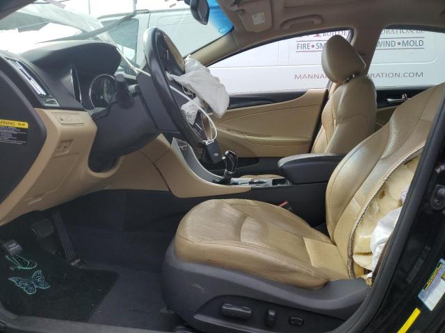 5NPEC4AC7EH897082 - 2014 HYUNDAI SONATA SE BLACK photo 7