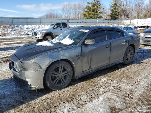 2B3CM5CT9BH610726 - 2011 DODGE CHARGER R/T GRAY photo 1