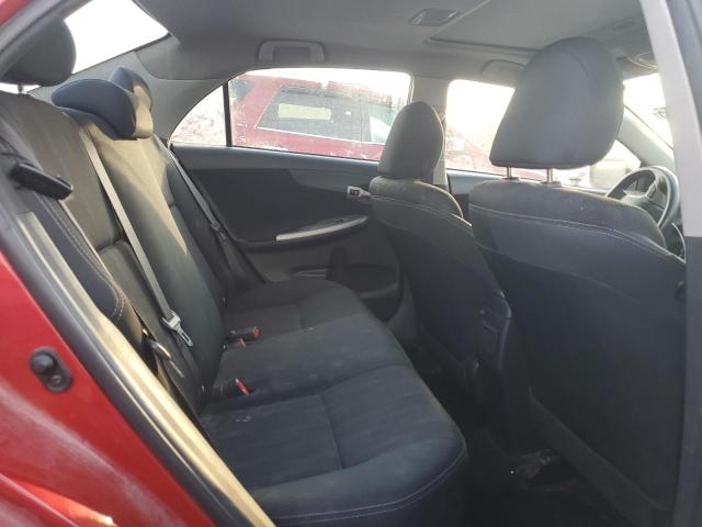 2T1BU4EE0CC756446 - 2012 TOYOTA COROLLA BASE RED photo 10