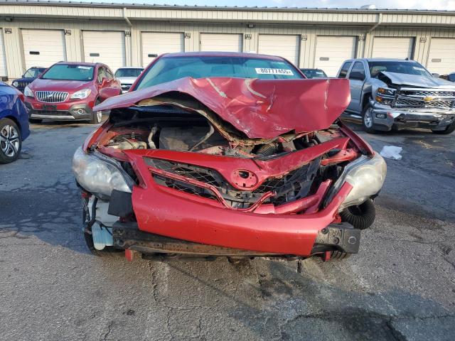 2T1BU4EE0CC756446 - 2012 TOYOTA COROLLA BASE RED photo 5