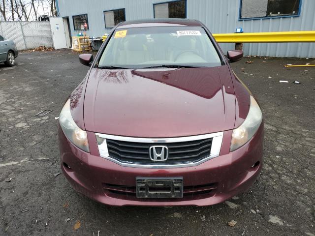 1HGCP36838A048400 - 2008 HONDA ACCORD EXL BURGUNDY photo 5