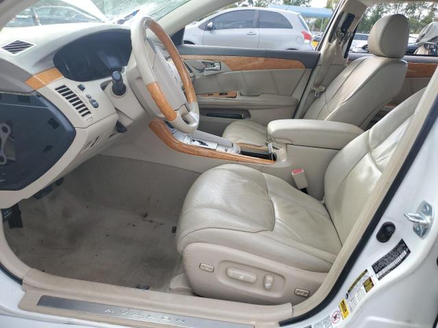 4T1BK36B47U181308 - 2007 TOYOTA AVALON XL WHITE photo 7