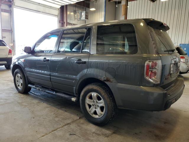 2HKYF18127H506785 - 2007 HONDA PILOT LX GRAY photo 2