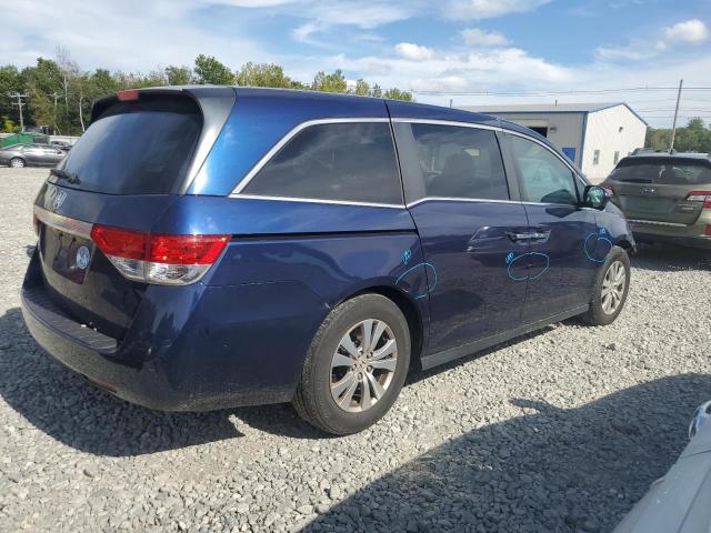 5FNRL5H67GB133354 - 2016 HONDA ODYSSEY EXL BLUE photo 3