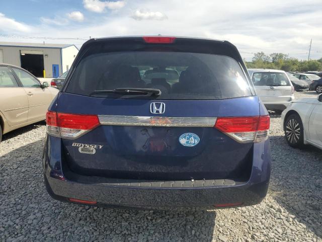 5FNRL5H67GB133354 - 2016 HONDA ODYSSEY EXL BLUE photo 6