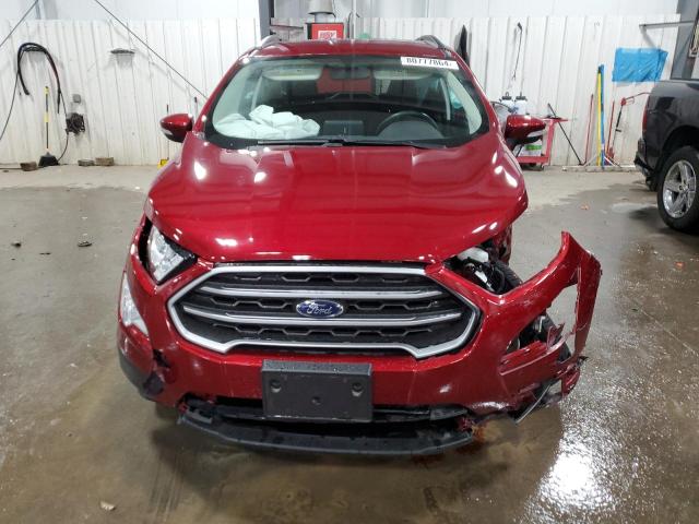 MAJ6S3GL5LC345233 - 2020 FORD ECOSPORT SE 红色 照片 5