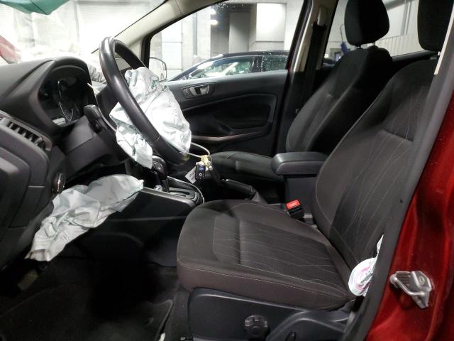 MAJ6S3GL5LC345233 - 2020 FORD ECOSPORT SE 红色 照片 7