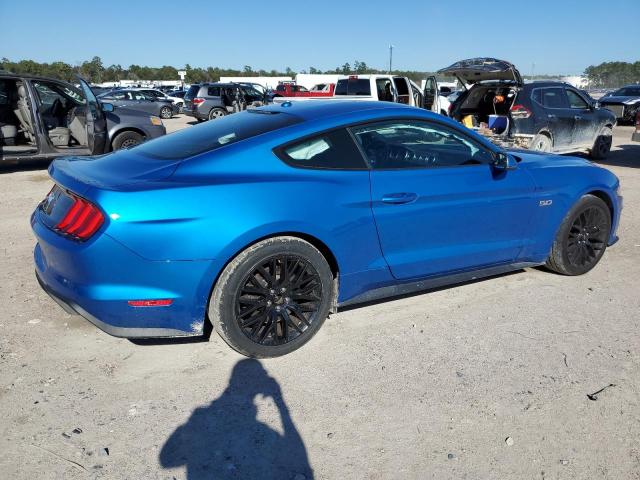 1FA6P8CF8K5120211 - 2019 FORD MUSTANG GT BLUE photo 3