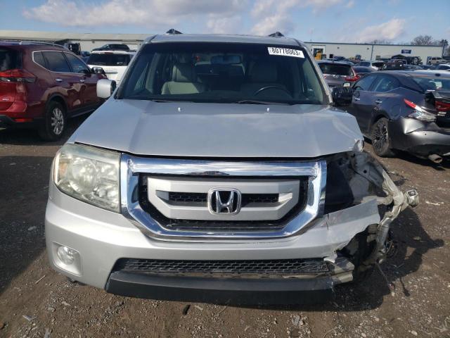 5FNYF486X9B026587 - 2009 HONDA PILOT EXL SILVER photo 5