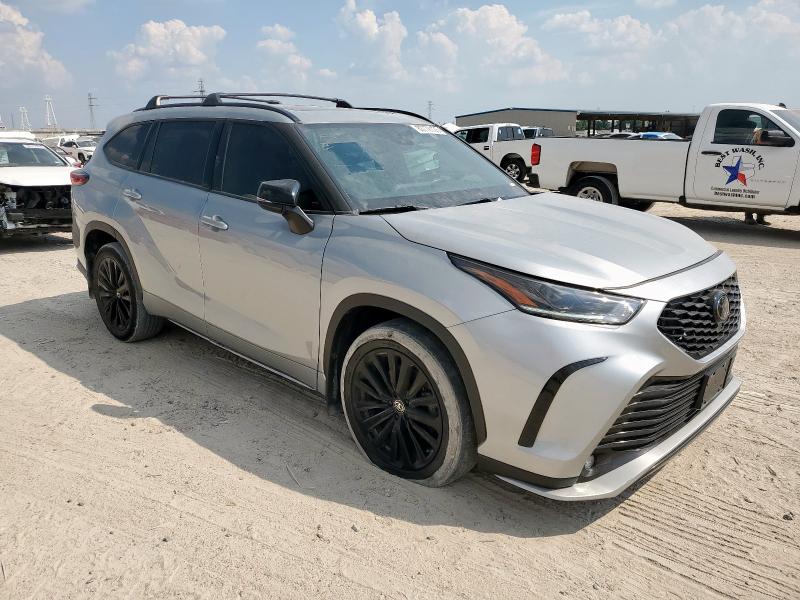 5TDKDRAH7PS513288 - 2023 TOYOTA HIGHLANDER L SILVER photo 4