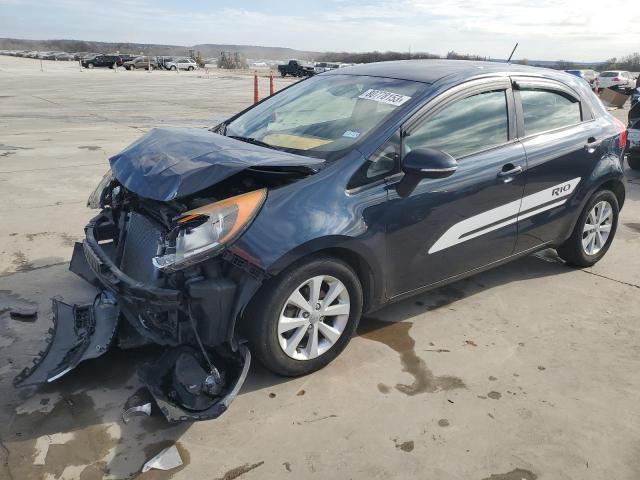 KNADN5A37D6144153 - 2013 KIA RIO EX CHARCOAL photo 1