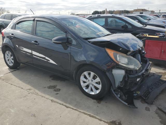 KNADN5A37D6144153 - 2013 KIA RIO EX CHARCOAL photo 4