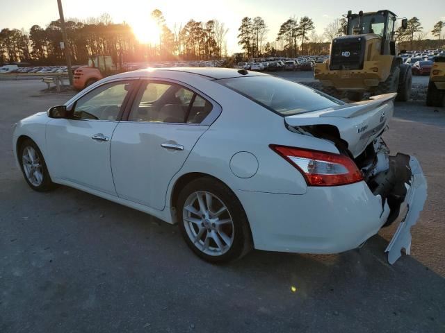 1N4AA5AP9BC847021 - 2011 NISSAN MAXIMA S WHITE photo 2