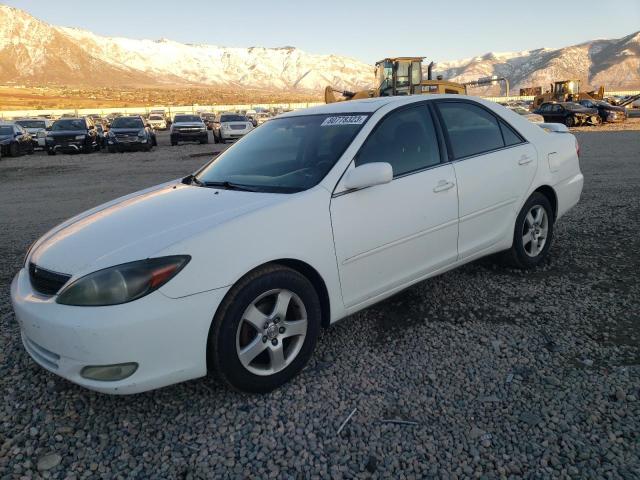 4T1BE32K13U227460 - 2003 TOYOTA CAMRY LE WHITE photo 1