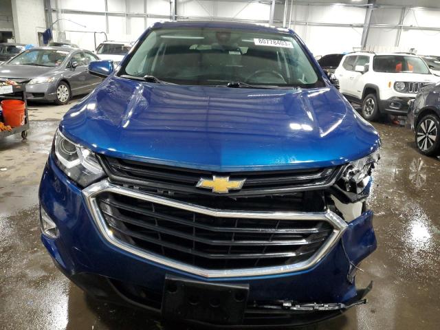 3GNAXKEV4LL346146 - 2020 CHEVROLET EQUINOX LT BLUE photo 5