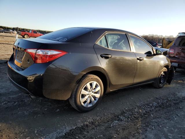 5YFBURHEXGP493638 - 2016 TOYOTA COROLLA L BLACK photo 3