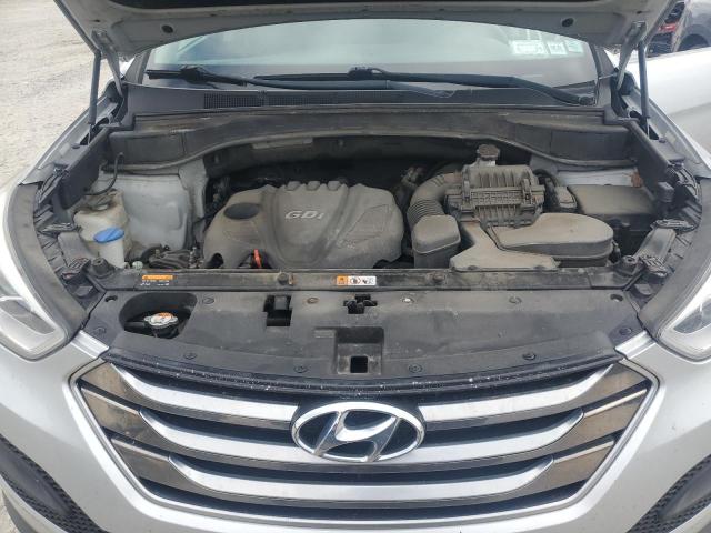 5XYZT3LB4GG368876 - 2016 HYUNDAI SANTA FE S SILVER photo 12